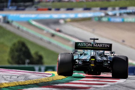 Lance Stroll (CDN) Aston Martin F1 Team AMR21.
03.07.2021. Formula 1 World Championship, Rd 9, Austrian Grand Prix, Spielberg, Austria, Qualifying Day.
- www.xpbimages.com, EMail: requests@xpbimages.com &copy; Copyright: Batchelor / XPB Images