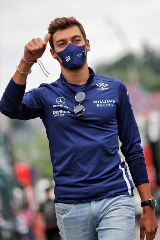 George Russell (GBR) Williams Racing.
04.07.2021. Formula 1 World Championship, Rd 9, Austrian Grand Prix, Spielberg, Austria, Race Day.
- www.xpbimages.com, EMail: requests@xpbimages.com © Copyright: Moy / XPB Images