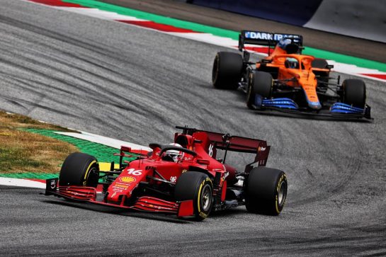 Charles Leclerc (MON) Ferrari SF-21.
04.07.2021. Formula 1 World Championship, Rd 9, Austrian Grand Prix, Spielberg, Austria, Race Day.
- www.xpbimages.com, EMail: requests@xpbimages.com © Copyright: Batchelor / XPB Images