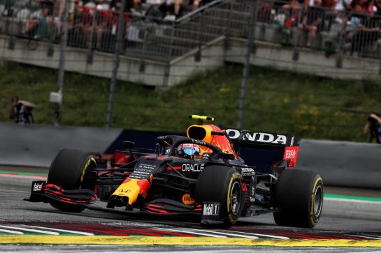 Sergio Perez (MEX) Red Bull Racing RB16B.
04.07.2021. Formula 1 World Championship, Rd 9, Austrian Grand Prix, Spielberg, Austria, Race Day.
- www.xpbimages.com, EMail: requests@xpbimages.com © Copyright: Batchelor / XPB Images