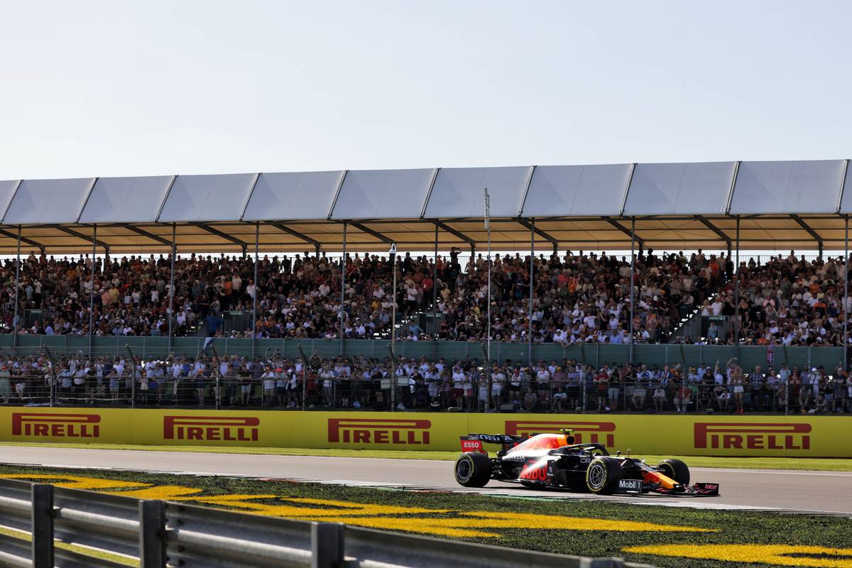 Sergio Perez (MEX) Red Bull Racing RB16B. 17.07.2021. Formula 1 World Championship, Rd 10, British Grand Prix, Silverstone
