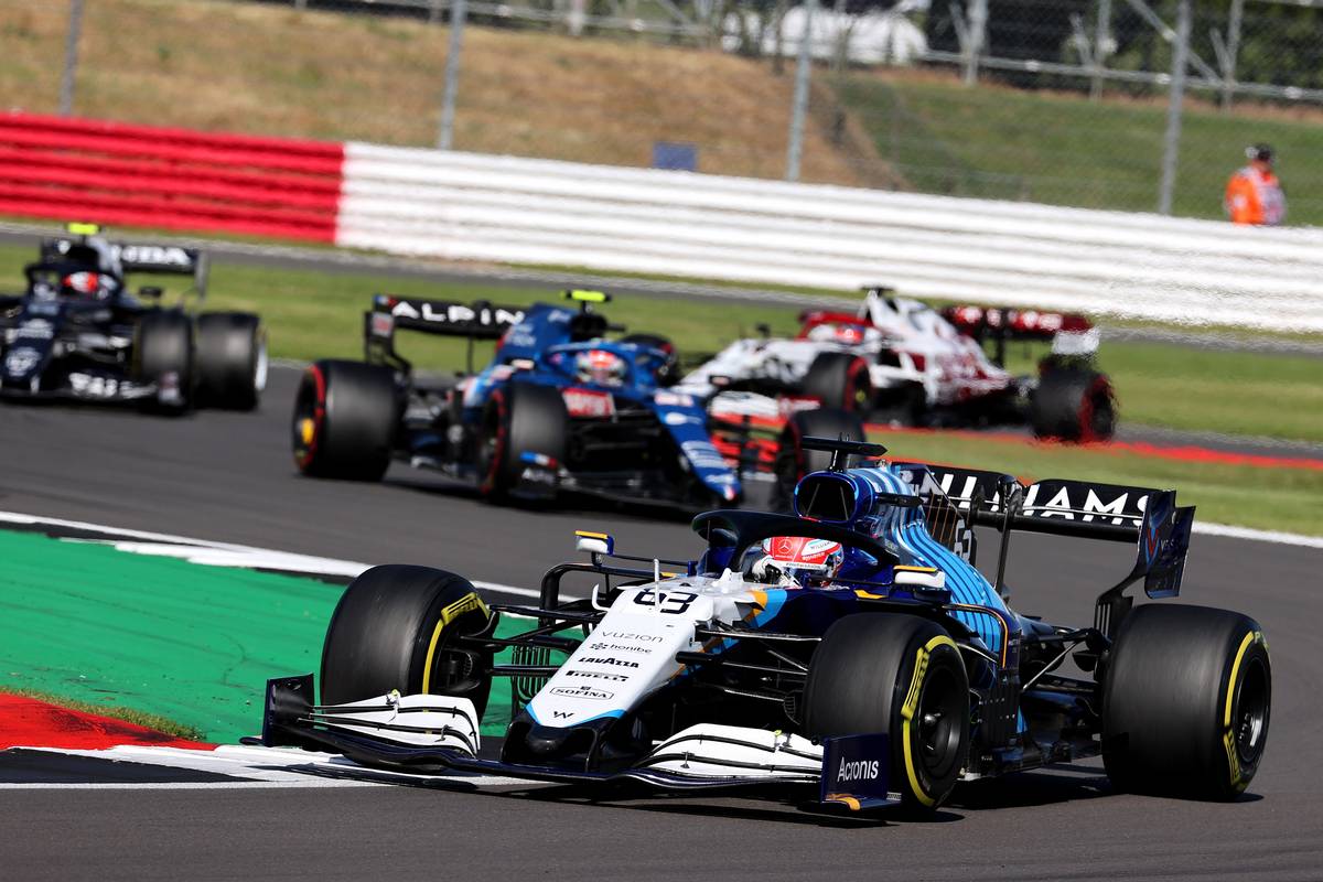 George Russell (GBR) Williams Racing FW43B. 17.07.2021. Formula 1 World Championship, Rd 10, British Grand Prix, Silverstone