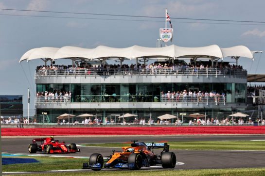 Daniel Ricciardo (AUS) McLaren MCL35M.
18.07.2021. Formula 1 World Championship, Rd 10, British Grand Prix, Silverstone, England, Race Day.
- www.xpbimages.com, EMail: requests@xpbimages.com &copy; Copyright: Batchelor / XPB Images