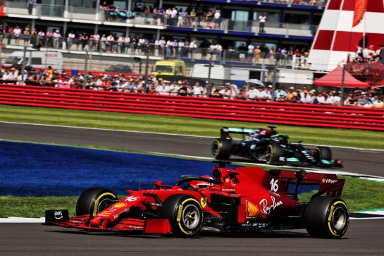 Charles Leclerc (MON) Ferrari SF-21.
18.07.2021. Formula 1 World Championship, Rd 10, British Grand Prix, Silverstone, England, Race Day.
- www.xpbimages.com, EMail: requests@xpbimages.com &copy; Copyright: Batchelor / XPB Images