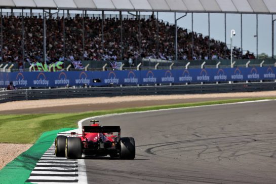 Carlos Sainz Jr (ESP) Ferrari SF-21.
18.07.2021. Formula 1 World Championship, Rd 10, British Grand Prix, Silverstone, England, Race Day.
- www.xpbimages.com, EMail: requests@xpbimages.com &copy; Copyright: Batchelor / XPB Images