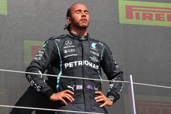 1st place Lewis Hamilton (GBR) Mercedes AMG F1 W12.
18.07.2021. Formula 1 World Championship, Rd 10, British Grand Prix, Silverstone, England, Race Day.
- www.xpbimages.com, EMail: requests@xpbimages.com &copy; Copyright: Batchelor / XPB Images