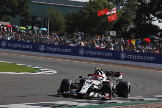 Antonio Giovinazzi (ITA) Alfa Romeo Racing C41.
18.07.2021. Formula 1 World Championship, Rd 10, British Grand Prix, Silverstone, England, Race Day.
- www.xpbimages.com, EMail: requests@xpbimages.com &copy; Copyright: Batchelor / XPB Images