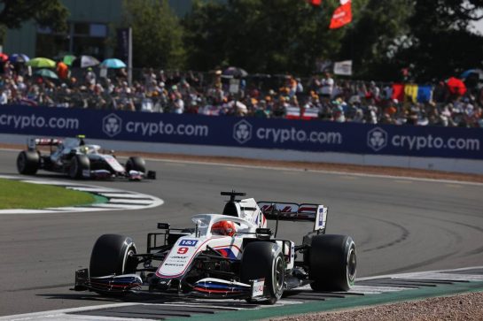 Nikita Mazepin (RUS) Haas F1 Team VF-21.
18.07.2021. Formula 1 World Championship, Rd 10, British Grand Prix, Silverstone, England, Race Day.
- www.xpbimages.com, EMail: requests@xpbimages.com &copy; Copyright: Batchelor / XPB Images