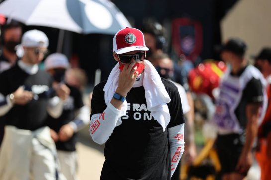 Antonio Giovinazzi (ITA) Alfa Romeo Racing C41.
18.07.2021. Formula 1 World Championship, Rd 10, British Grand Prix, Silverstone, England, Race Day.
- www.xpbimages.com, EMail: requests@xpbimages.com &copy; Copyright: Batchelor / XPB Images