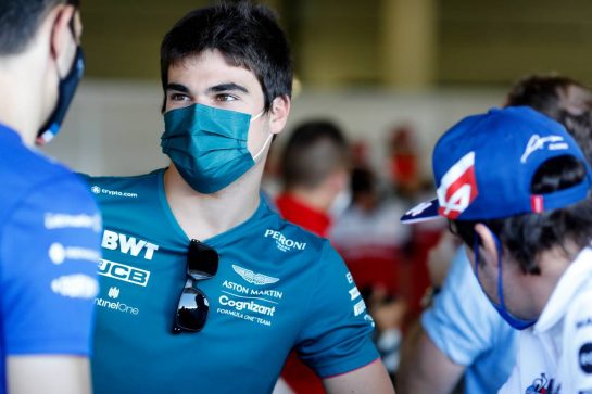 Lance Stroll (CDN) Aston Martin F1 Team.
18.07.2021. Formula 1 World Championship, Rd 10, British Grand Prix, Silverstone, England, Race Day.
- www.xpbimages.com, EMail: requests@xpbimages.com &copy; Copyright: Staley / XPB Images