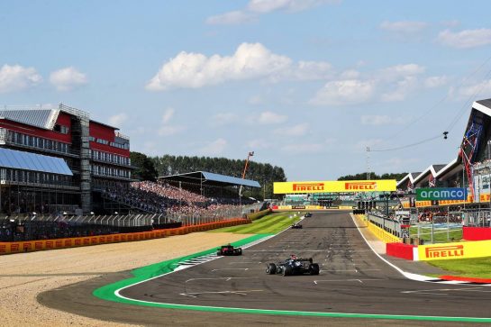 Lewis Hamilton (GBR) Mercedes AMG F1 W12.
18.07.2021. Formula 1 World Championship, Rd 10, British Grand Prix, Silverstone, England, Race Day.
 - www.xpbimages.com, EMail: requests@xpbimages.com &copy; Copyright: Davenport / XPB Images