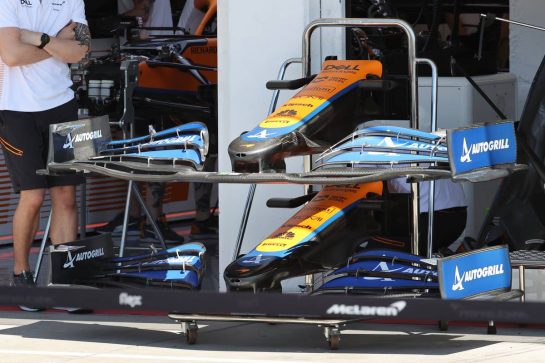McLaren MCL35M.
29.07.2021. Formula 1 World Championship, Rd 11, Hungarian Grand Prix, Budapest, Hungary, Preparation Day.
- www.xpbimages.com, EMail: requests@xpbimages.com © Copyright: Batchelor / XPB Images