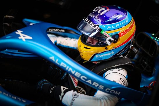 Fernando Alonso (ESP) Alpine F1 Team A521.
30.07.2021. Formula 1 World Championship, Rd 11, Hungarian Grand Prix, Budapest, Hungary, Practice Day.
- www.xpbimages.com, EMail: requests@xpbimages.com © Copyright: Charniaux / XPB Images