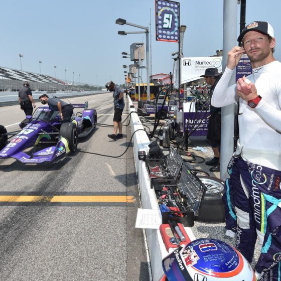Grosjean enjoys ‘pump of adrenaline’ maiden oval test