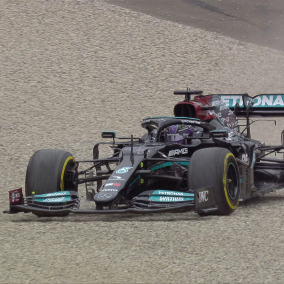 Hamilton and Bottas go top in second practice in Austria