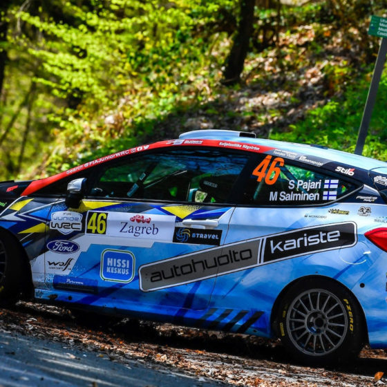 Junior WRC – Title fight tighten in Ypres