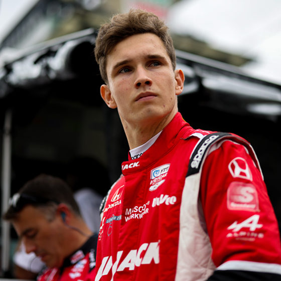 Albon visits Indianapolis with a view to 2022