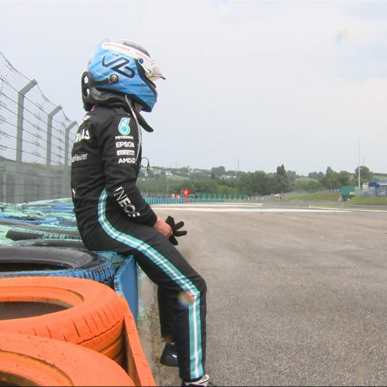 Bottas causes mayhem and red flag in Hungarian GP!