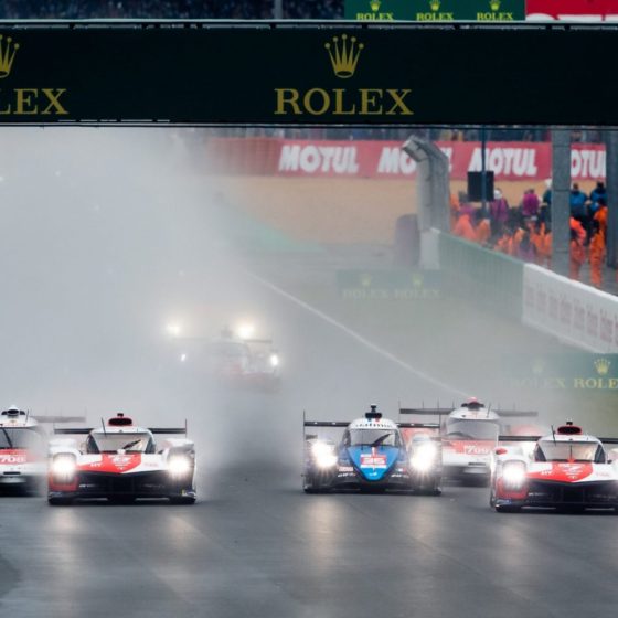 Le Mans: Toyota squad leads the field into the night