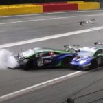 Aitken suffers fractured collarbone and vertebra in Spa crash