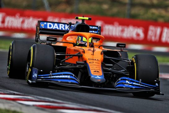 Lando Norris (GBR) McLaren MCL35M.
31.07.2021. Formula 1 World Championship, Rd 11, Hungarian Grand Prix, Budapest, Hungary, Qualifying Day.
- www.xpbimages.com, EMail: requests@xpbimages.com &copy; Copyright: Moy / XPB Images