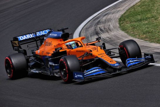 Daniel Ricciardo (AUS) McLaren MCL35M.
31.07.2021. Formula 1 World Championship, Rd 11, Hungarian Grand Prix, Budapest, Hungary, Qualifying Day.
- www.xpbimages.com, EMail: requests@xpbimages.com &copy; Copyright: Batchelor / XPB Images