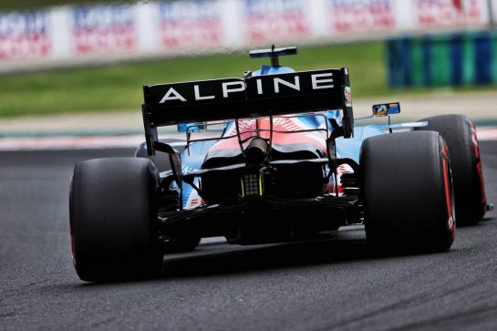 Fernando Alonso (ESP) Alpine F1 Team A521.
31.07.2021. Formula 1 World Championship, Rd 11, Hungarian Grand Prix, Budapest, Hungary, Qualifying Day.
- www.xpbimages.com, EMail: requests@xpbimages.com &copy; Copyright: Moy / XPB Images
