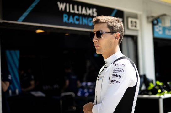 George Russell (GBR) Williams Racing.
31.07.2021. Formula 1 World Championship, Rd 11, Hungarian Grand Prix, Budapest, Hungary, Qualifying Day.
- www.xpbimages.com, EMail: requests@xpbimages.com &copy; Copyright: Bearne / XPB Images