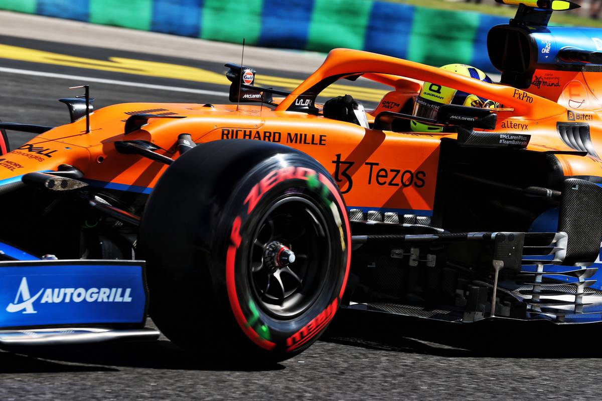 Lando Norris (GBR) McLaren MCL35M. 31.07.2021. Formula 1 World Championship, Rd 11, Hungarian Grand Prix, Budapest