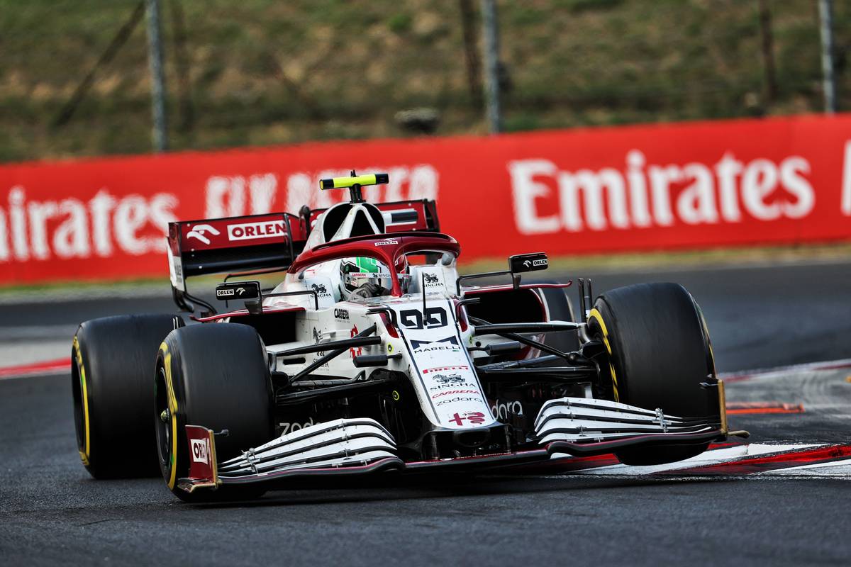 Antonio Giovinazzi (ITA) Alfa Romeo Racing C41. 01.08.2021. Formula 1 World Championship, Rd 11, Hungarian Grand Prix, Budapest