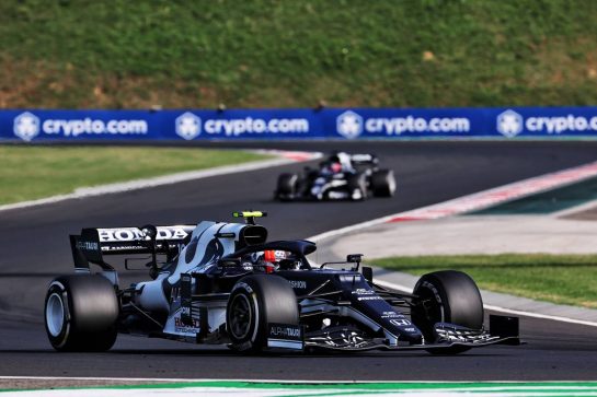 Pierre Gasly (FRA) AlphaTauri AT02.
01.08.2021. Formula 1 World Championship, Rd 11, Hungarian Grand Prix, Budapest, Hungary, Race Day.
- www.xpbimages.com, EMail: requests@xpbimages.com &copy; Copyright: Batchelor / XPB Images