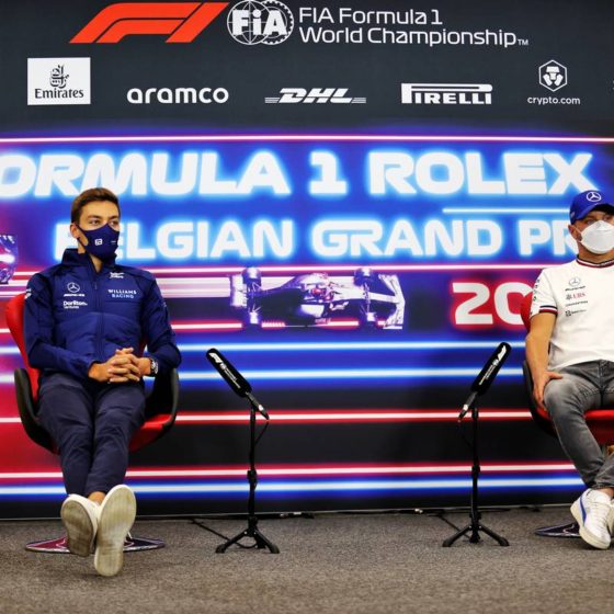 Russell and Bottas tight-lipped on Mercedes 2022 prospects