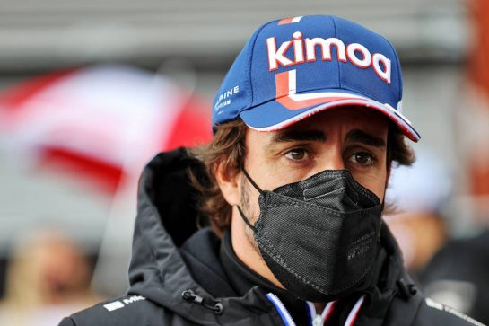 Fernando Alonso (ESP) Alpine F1 Team.
26.08.2021. Formula 1 World Championship, Rd 12, Belgian Grand Prix, Spa Francorchamps, Belgium, Preparation Day.
- www.xpbimages.com, EMail: requests@xpbimages.com © Copyright: Moy / XPB Images