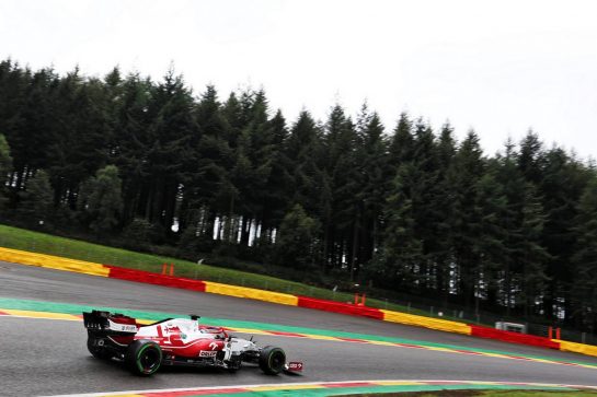 Kimi Raikkonen (FIN) Alfa Romeo Racing C41.
28.08.2021. Formula 1 World Championship, Rd 12, Belgian Grand Prix, Spa Francorchamps, Belgium, Qualifying Day.
- www.xpbimages.com, EMail: requests@xpbimages.com © Copyright: Charniaux / XPB Images
