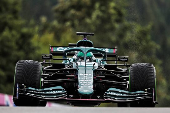 Lance Stroll (CDN) Aston Martin F1 Team AMR21.
28.08.2021. Formula 1 World Championship, Rd 12, Belgian Grand Prix, Spa Francorchamps, Belgium, Qualifying Day.
- www.xpbimages.com, EMail: requests@xpbimages.com © Copyright: Moy / XPB Images