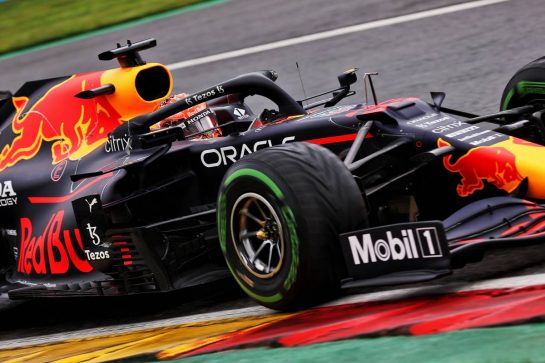 Max Verstappen (NLD) Red Bull Racing RB16B.
28.08.2021. Formula 1 World Championship, Rd 12, Belgian Grand Prix, Spa Francorchamps, Belgium, Qualifying Day.
- www.xpbimages.com, EMail: requests@xpbimages.com © Copyright: Batchelor / XPB Images