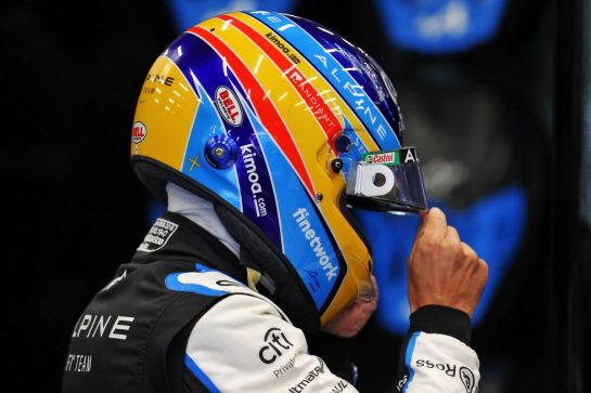 Fernando Alonso (ESP) Alpine F1 Team.
28.08.2021. Formula 1 World Championship, Rd 12, Belgian Grand Prix, Spa Francorchamps, Belgium, Qualifying Day.
- www.xpbimages.com, EMail: requests@xpbimages.com © Copyright: Moy / XPB Images
