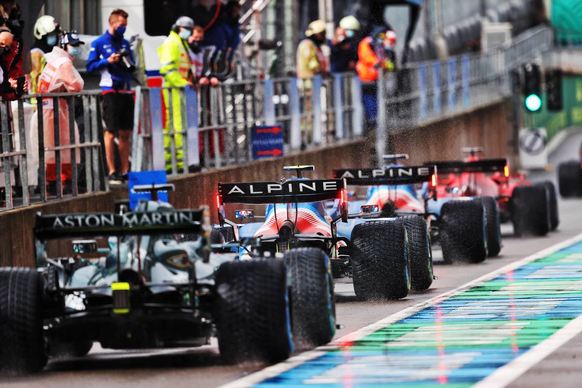 Esteban Ocon (FRA) Alpine F1 Team A521. 28.08.2021. Formula 1 World Championship, Rd 12, Belgian Grand Prix, Spa