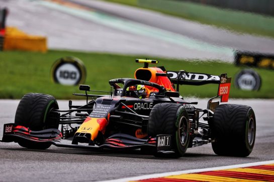 Sergio Perez (MEX) Red Bull Racing RB16B.
28.08.2021. Formula 1 World Championship, Rd 12, Belgian Grand Prix, Spa Francorchamps, Belgium, Qualifying Day.
- www.xpbimages.com, EMail: requests@xpbimages.com © Copyright: Batchelor / XPB Images