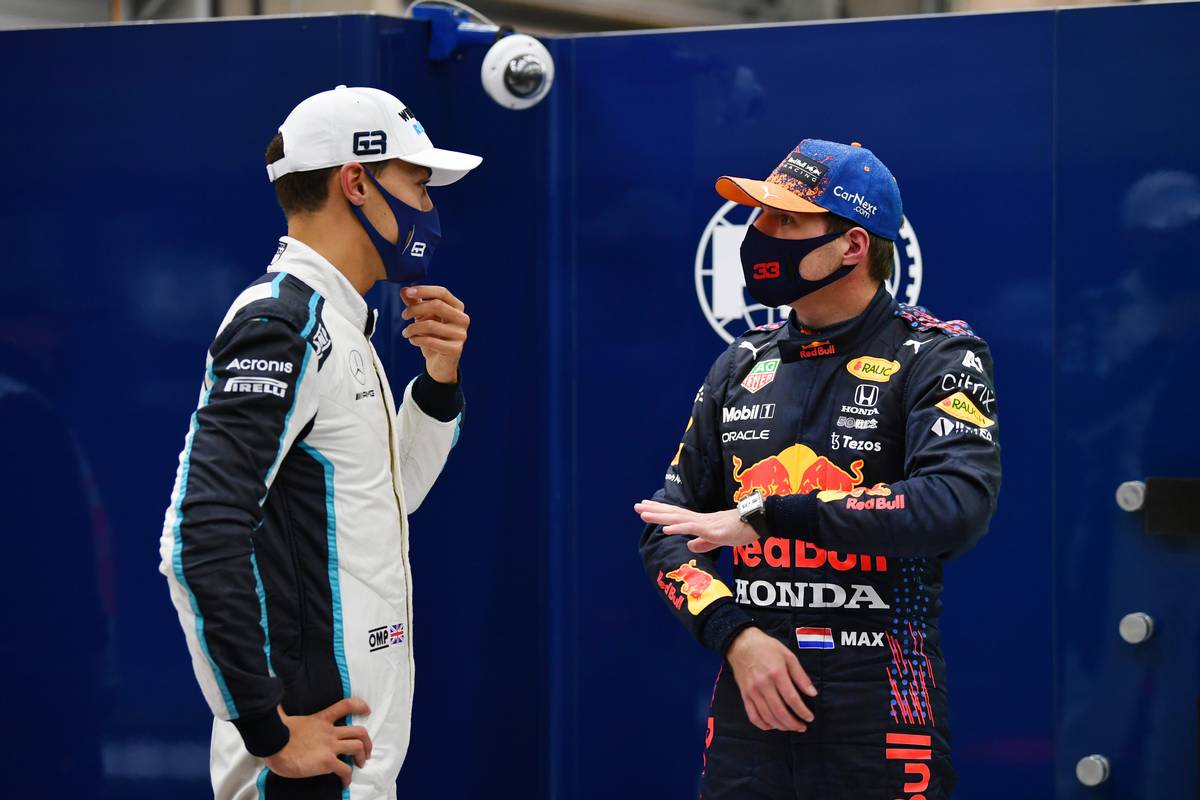 Verstappen says Russell outperformance also due to car