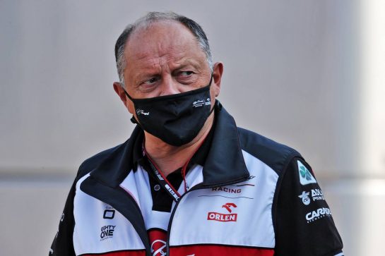 Frederic Vasseur (FRA) Alfa Romeo Racing Team Principal.
05.09.2021. Formula 1 World Championship, Rd 13, Dutch Grand Prix, Zandvoort, Netherlands, Race Day.
- www.xpbimages.com, EMail: requests@xpbimages.com © Copyright: Moy / XPB Images