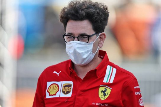 Mattia Binotto (ITA) Ferrari Team Principal.
05.09.2021. Formula 1 World Championship, Rd 13, Dutch Grand Prix, Zandvoort, Netherlands, Race Day.
- www.xpbimages.com, EMail: requests@xpbimages.com © Copyright: Moy / XPB Images