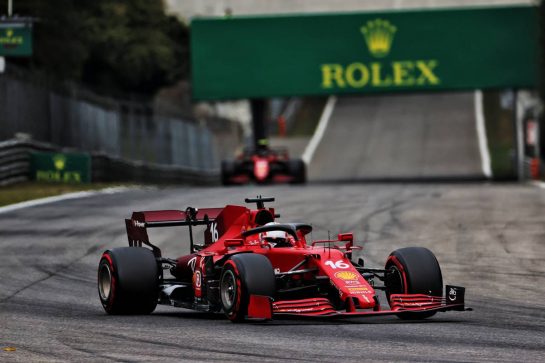 Charles Leclerc (MON) Ferrari SF-21.
10.09.2021. Formula 1 World Championship, Rd 14, Italian Grand Prix, Monza, Italy, Qualifying Day.
- www.xpbimages.com, EMail: requests@xpbimages.com &copy; Copyright: Batchelor / XPB Images