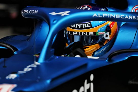 Fernando Alonso (ESP) Alpine F1 Team A521 leaves the pits.
10.09.2021. Formula 1 World Championship, Rd 14, Italian Grand Prix, Monza, Italy, Qualifying Day.
- www.xpbimages.com, EMail: requests@xpbimages.com &copy; Copyright: Moy / XPB Images