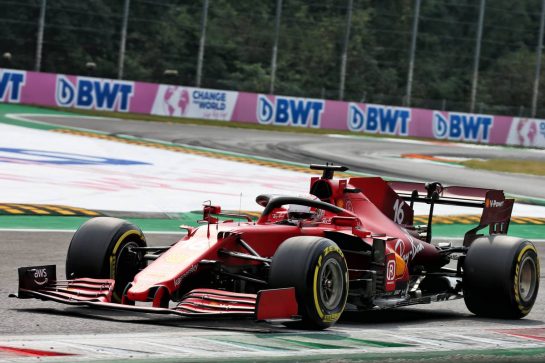 Charles Leclerc (MON) Ferrari SF-21.
10.09.2021. Formula 1 World Championship, Rd 14, Italian Grand Prix, Monza, Italy, Qualifying Day.
- www.xpbimages.com, EMail: requests@xpbimages.com &copy; Copyright: XPB Images