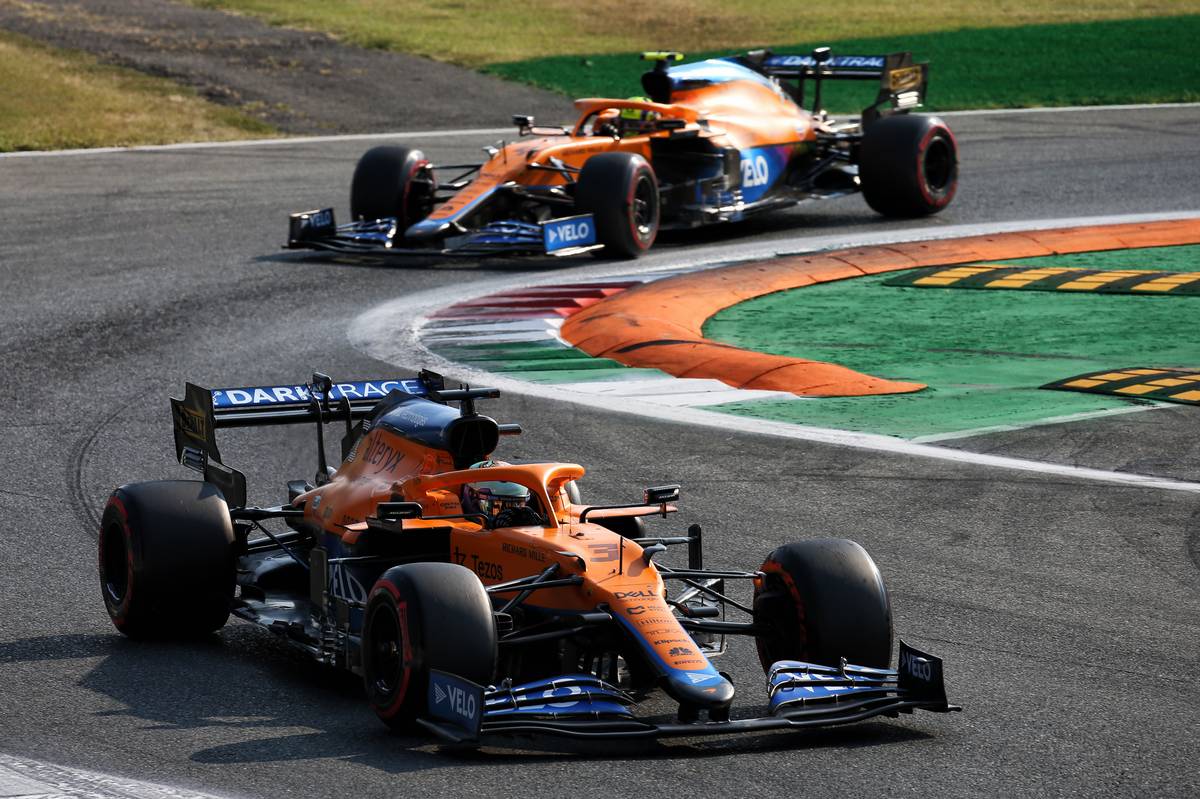 Daniel Ricciardo (AUS) McLaren MCL35M. 11.09.2021. Formula 1 World Championship, Rd 14, Italian Grand Prix, Monza