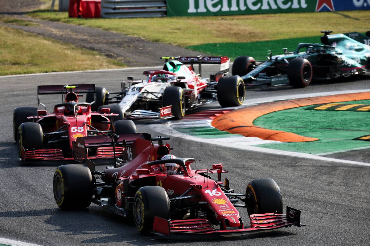 Leclerc sets realistic aim for Ferrari on Sunday