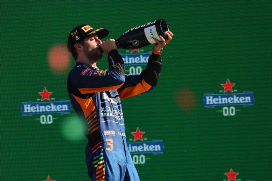 1st place Daniel Ricciardo (AUS) McLaren MCL35M.
12.09.2021. Formula 1 World Championship, Rd 14, Italian Grand Prix, Monza, Italy, Race Day.
- www.xpbimages.com, EMail: requests@xpbimages.com &copy; Copyright: Batchelor / XPB Images