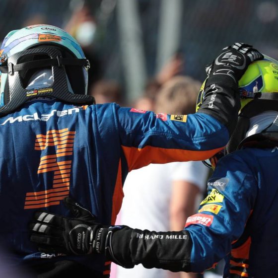 Flashes of ‘Max and Lewis’ deterred Norris from fighting Ricciardo