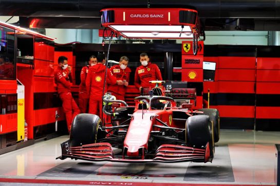 Ferrari SF-21.
23.09.2021. Formula 1 World Championship, Rd 15, Russian Grand Prix, Sochi Autodrom, Sochi, Russia, Preparation Day.
- www.xpbimages.com, EMail: requests@xpbimages.com &copy; Copyright: Moy / XPB Images